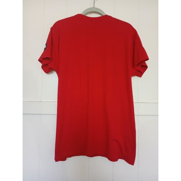 Disney Expedition Everest Mountain Rescue T-Shirt Mens L Red Cotton Short Sleeve - Picture 2 of 11